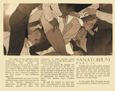 Incase: Sanatorium of steamy threesomes - Adult Western Comic
