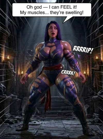 3dMuscleComics - Transformative Tits & Assest - 3D Adult Comic
