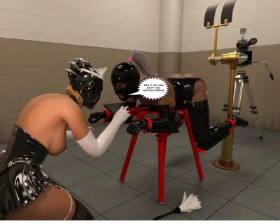 3D Big Boob Bondage Battles - Abduction Agency Vol.9: Lingerie Latex Lust