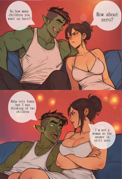 Goblins Spellbinding Transformation - Azoz4122s Adult Western Comic (Ch.1-2)