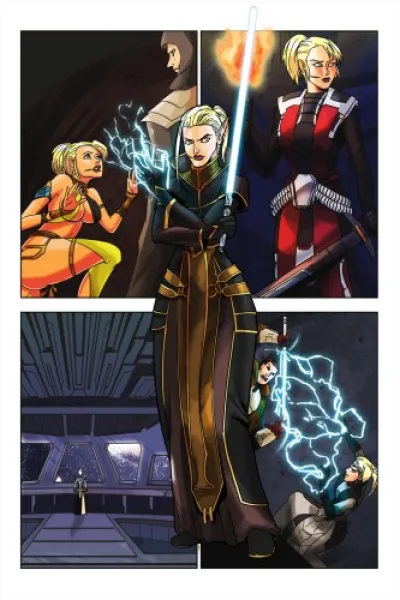 Star-Wars-Inspired Adult Comic: WadeVezechas Alien Girl Adventures - Western Edition