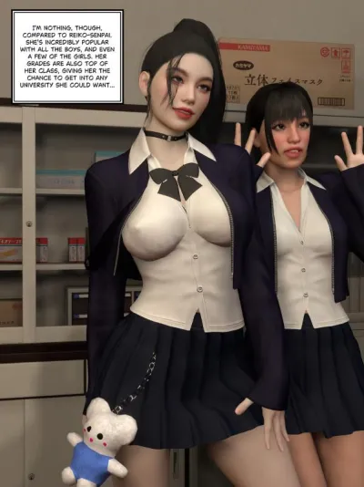 3D Transformation: Senpais Curvy Quest - Appro Adult Comic