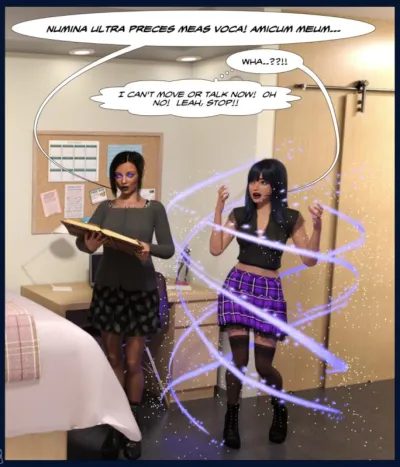 3D Captainharlocks Big Breasts & Growing Boobs - Fantasy Transformation Comic