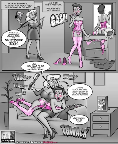 Devin Dickies Western Adult Comic: Victoria Steele - The Case of the Lusty Pink Panties - Ongoing
