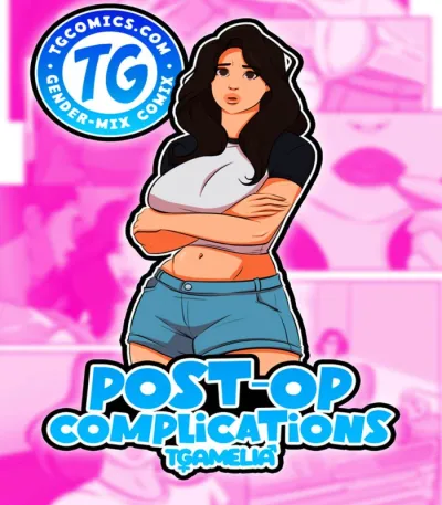 Tgamelias Post-Op Breasts & Ass Growth - Sexy MILF Transformation Comic