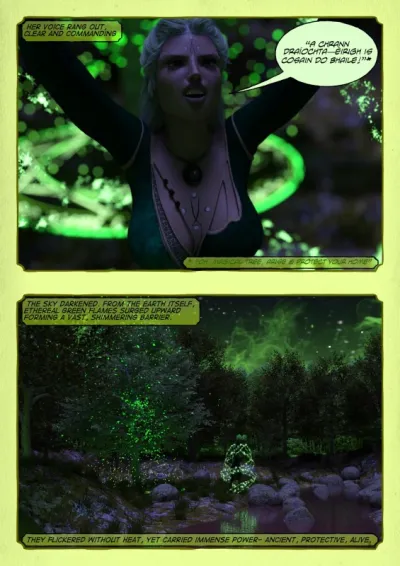 Enchanted Encounters - The Sultry Sorceress - 3D XXX Comic