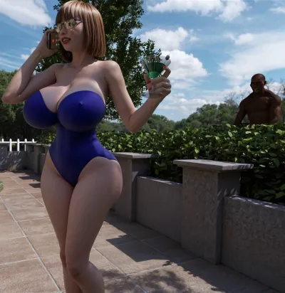 Moiarte3D - Swimsuit Seduction: Browns Chronicles