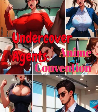 Anime Western Adventures: Undercover Agents at the Comic Con - Adult Comic