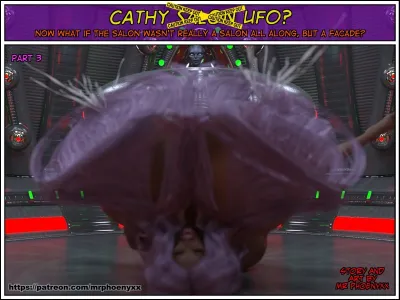 3D XXX Mr. Phoenyxx - Cathy UFOs Huge Bimbo Breasts Expansion Part 3