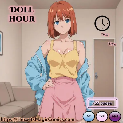 HexxetVals Hypnotic Dolls: Western Adult Comic with Big Breasts & Breast Expansion