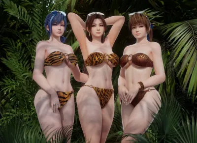 3D Passion & Serenity - Hilarious Dead or Alive Parody with Kasumi Mai Reika - 3D XXX Comics