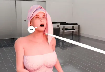 TheSamMoose: Twins Steamy 3D Adventure - Big-Breasted Lesbian Transformation in a Skintight Suits Saga