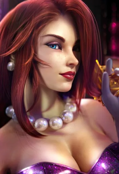 Three-D Fantasy Sevenbees - Curvy Adult Comics with Lesbian, Big Ass, & Lingerie Fun