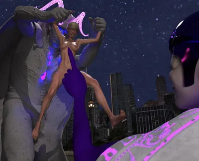 3D Adventures in Underwhelm with Magic Mini-Girl & Big Breasts & Big Ass Adult Comic