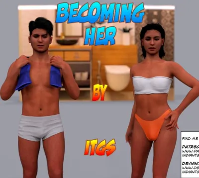 3D Indian TG Adventures - Becoming Her - Vol. 1