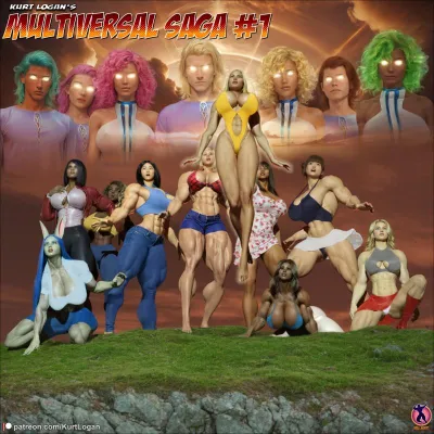 Kurt Logans Galactic Gala - Hulking Heroine Chronicles - 3D XXX Epic