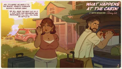 Western Adult Comic: Alimony - Busty MILFs Cabin Confessions