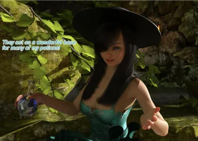 Enchanted Pool of Growth: WereyWorks 3D Adult Comic with Big Ass & Breasts Expansion