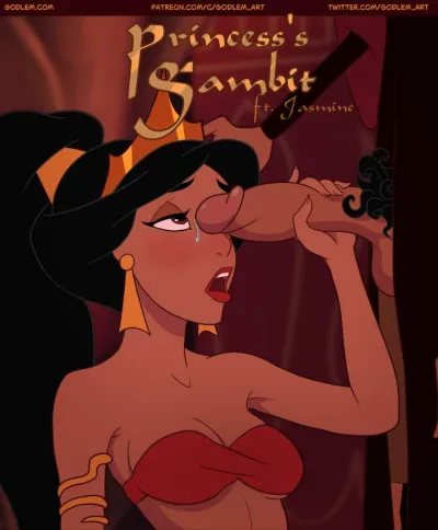 Princessy Shenanigans with Aladdin & Jafar - X-Rated Godlem Parody