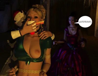 3D Lingerie Bondage: Abduction-Agencys The Dolls House