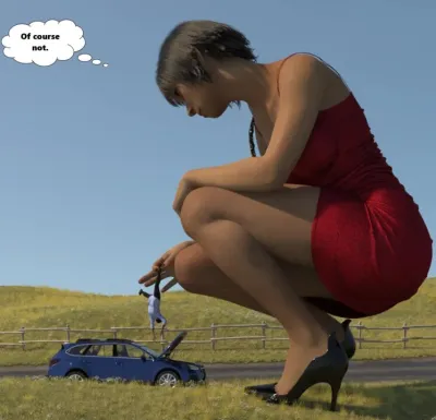 Giantess Domination: Parisoftroy6s High Heel Fantasy - Mini Guys Adventure in a 3D World