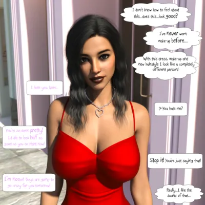 Corruption3DX - Hottys Schoolgirl Seduction - 3D Adult Comic