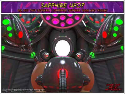 Mr. Phoenyxx - Sapphire UFO Part 2 - Lusty 3D Adult Comic with Big Ass & Huge Breasts Expansion