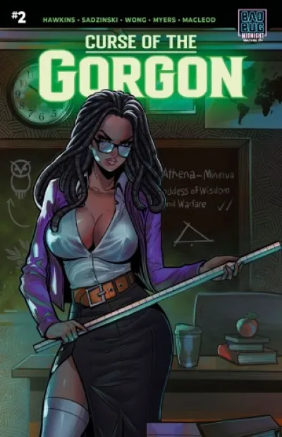 Jeferson Sadzinksi - Curse of the Gorgon 02 - Western Adult Comic