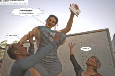 Giantess MILF Next Door: Breast Expansion & Growth XXX Adventure in 3D Adult Comics