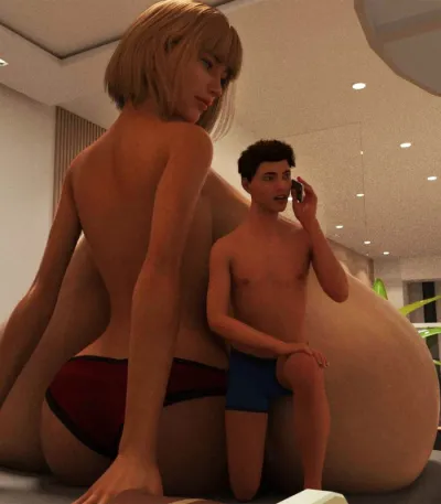 Giantess Adventures: Muffin Top Monsters & Shrinking Sex Gods