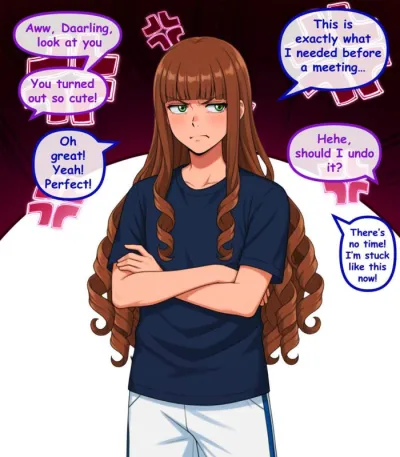 Christmas Crossdressing Punishment - Western Adult Comic