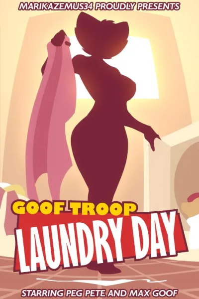 Goof Troop: Laundry Day By MarikAzemus - Western Adult Comic