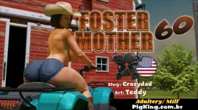 CrazyDad3D - Foster Moms Sizzling 60 - Big Black D- 3D XXX Comic