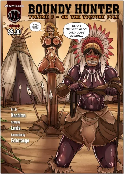 Prison Petplay Passion: Lezdom Western Bondage Adventure in DBComix
