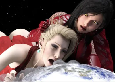 Giantess Tifas Domination Ch. 4 - 3D XXX Parody Comic