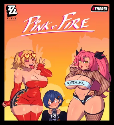 Kenergis Fiery Pink Passion - Adult Comics with Impregnation, Big Breasts, Futanaria, Yuri & More!