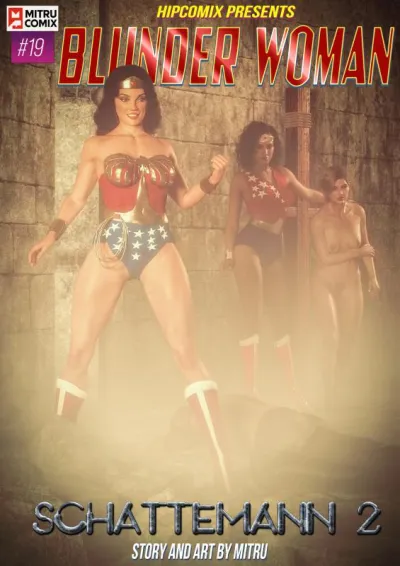 3D Titty-Tats: Curvy Cat-Womans Busted Bondage Battle!