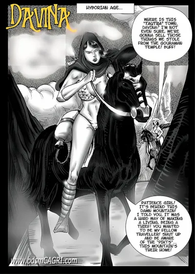 Captivated by Cagris Charm - A Tale of Bondage, Domination, and Desire in Adult Comics