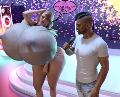 Phoenyxxs Katarzyna Rides the Breast Expansion Wave - 3D Adult Comic