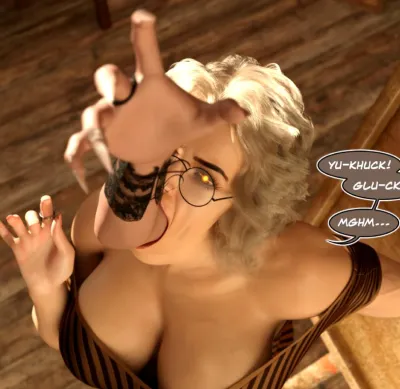 Futuristic Futa Fantasy: 3D Big-Breasted Battlesuit Brigade of Possessed Pervs!