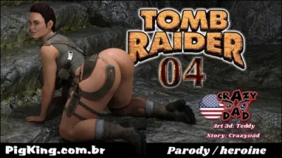 SaucySwine3D - NaughtyNinja - Tomb Explorer 05 - Hilarious Parody Comics with Big Boobs and Big Dick Action!