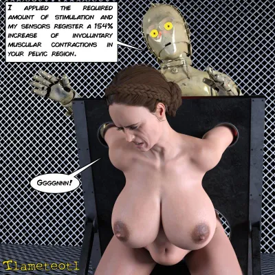 Star-Wars-Inspired 3D Adult Comic Parody: Tlameteotls Robo-Milfs Galaxy Adventure with Vaginal and Anal Action!