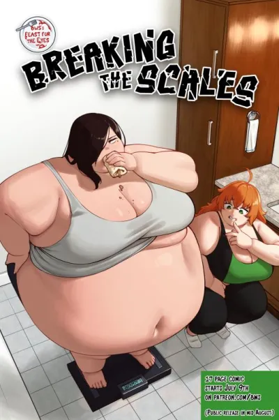 Curvy Scales Crushed by Better-Endowed-Blondes Weighty Adventure - Western Adult Comic
