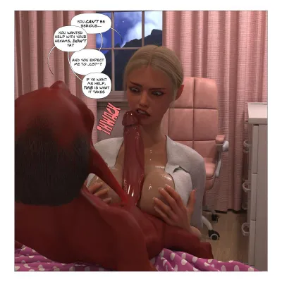 TrissMagistus Sizzling 3D Funhouse: Expanding Tushes & Jiggly Breasts in a Monster Mashup!