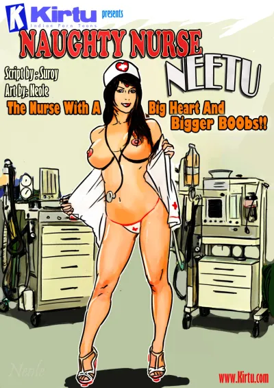 Kirtus Tantalizing Nurse Neetu - Alluring Adult Western Comic with Stockings, Big Breasts, Big Dick, & More!