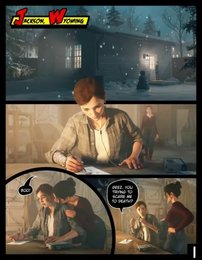 3D XXX Parodies of Last of Us 2 - Sizzling Trio Tames the Wicked Whispers