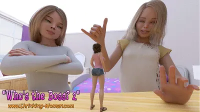 3D Tantalizing Tales: Mini-Giantess BDSM Bondage Escapades