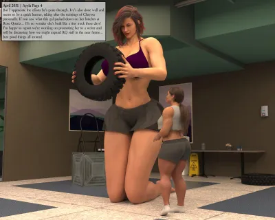 Giantess Adventure: Growing Love in a Shrinky World - AyylaGTS 3D Adult Comic