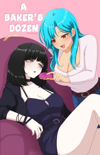 Sensual Sweets & Shapely Gains: A Tantalizing Tale of Transformation - Western Adult Comic