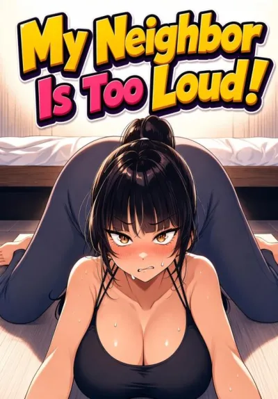 Shocking Sounds! My Neighbors Racy Romp - Hilarious Hentai Fun with Curvy, Dark-Skinned Beauty and Impressive Breasts